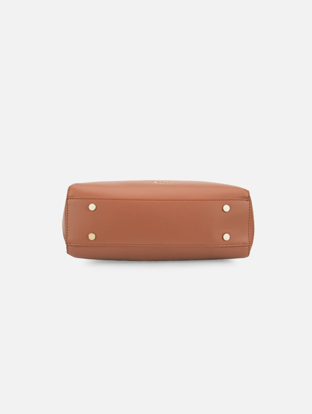 Twirl with Tan Shoulder Bag