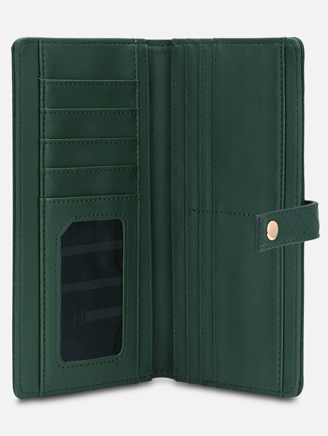 Bi-fold Green Wallet