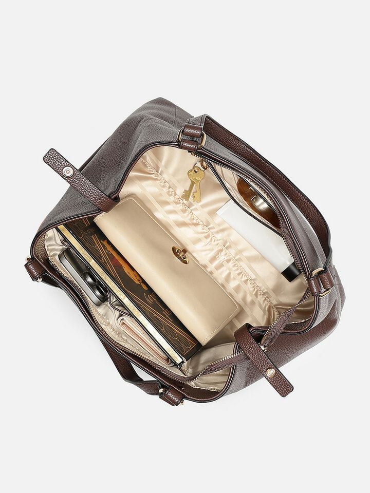 Jamie Brown Shoulder Bag - Brown