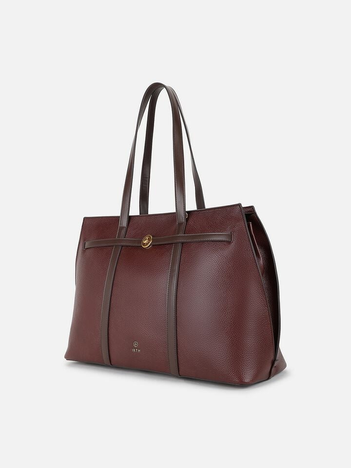 Valerie Work Bag - Brown
