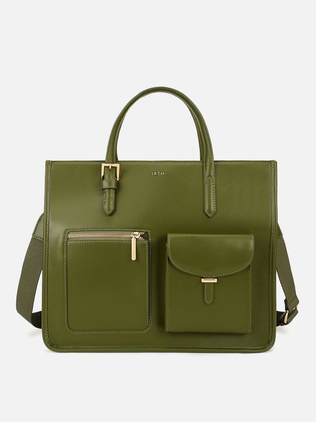 Roxanne Work Bag - Green