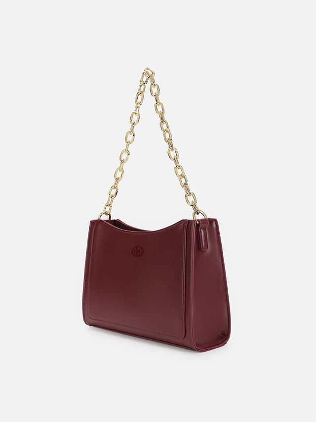 Penelope Shoulder Bag - Dark Cherry