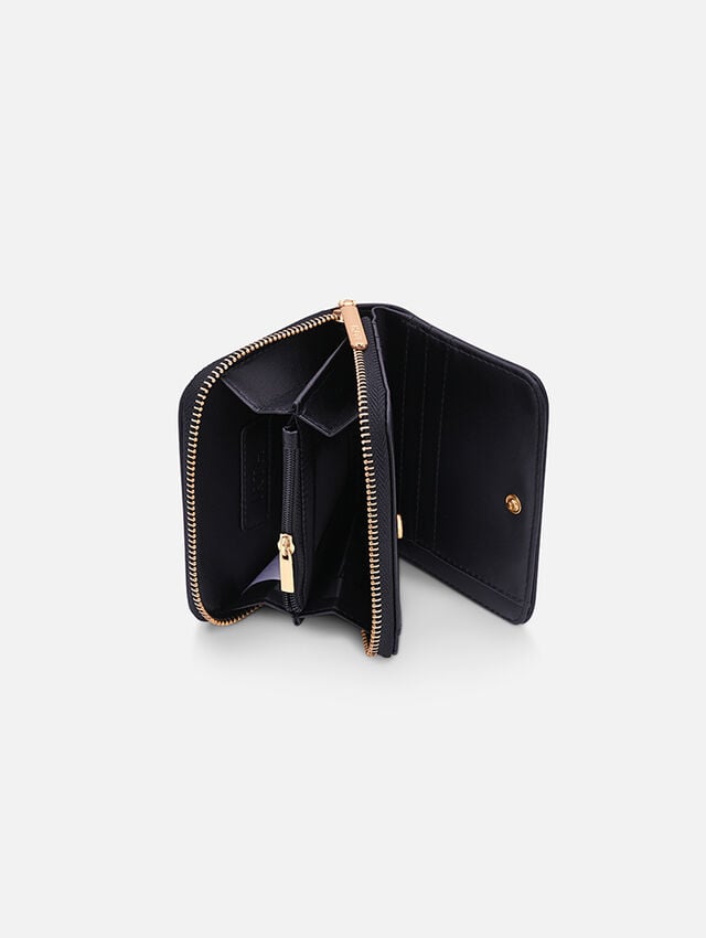 Little black snap wallet