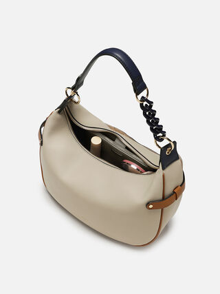 Clara Large Shoulder Bag - Off White