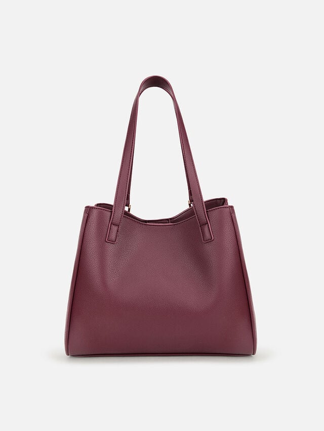 Vivienne Shoulder Bag - Dark Cherry