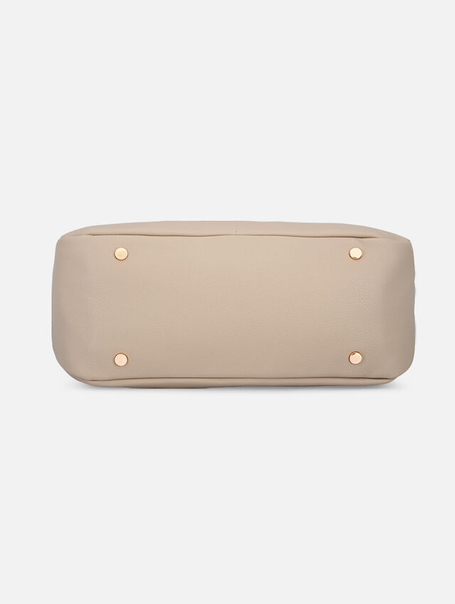 Beige Shoulder Bag