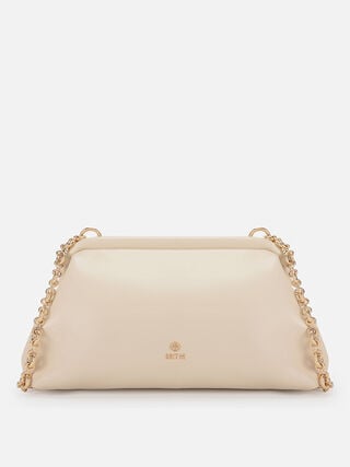 Tiana Clutch - White