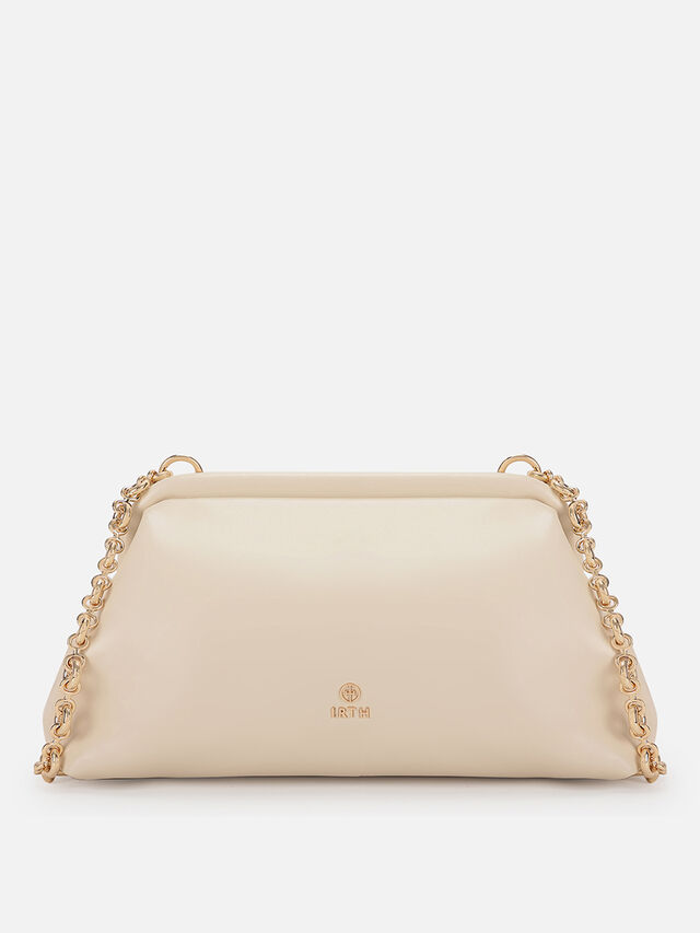 Tiana Clutch - White