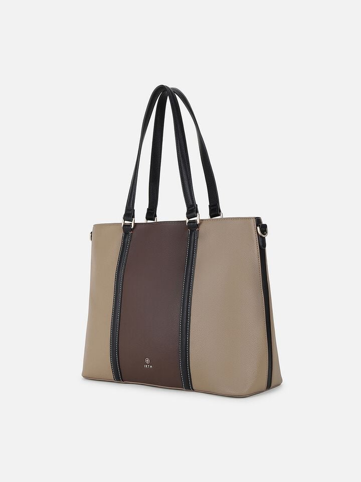Delphine Work Bag - Beige
