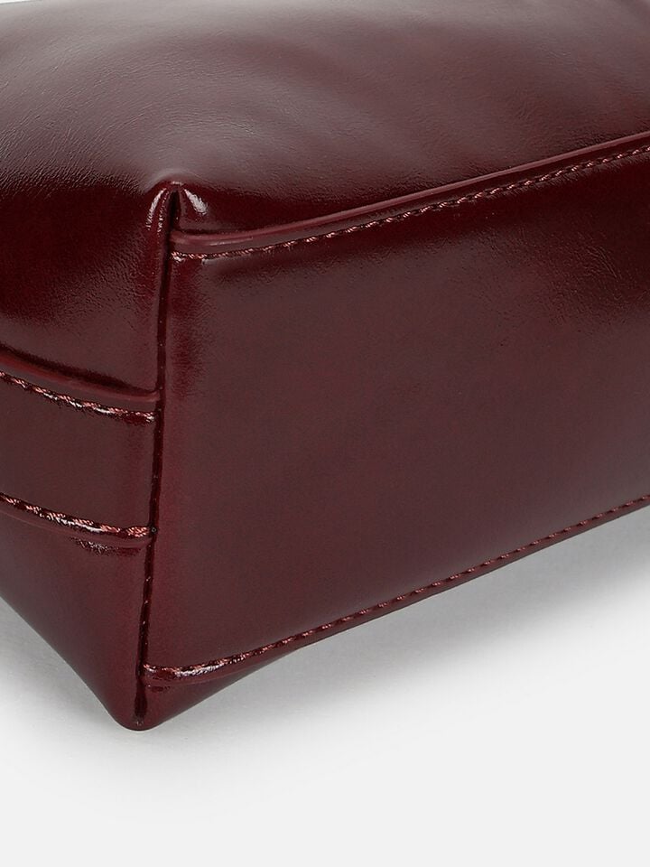 Suzette Shoulder Bag - Dark Cherry