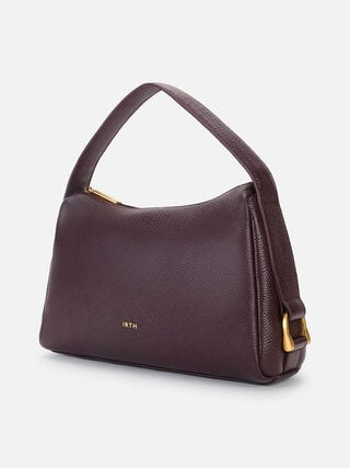 Loren Leather Handheld - Plum
