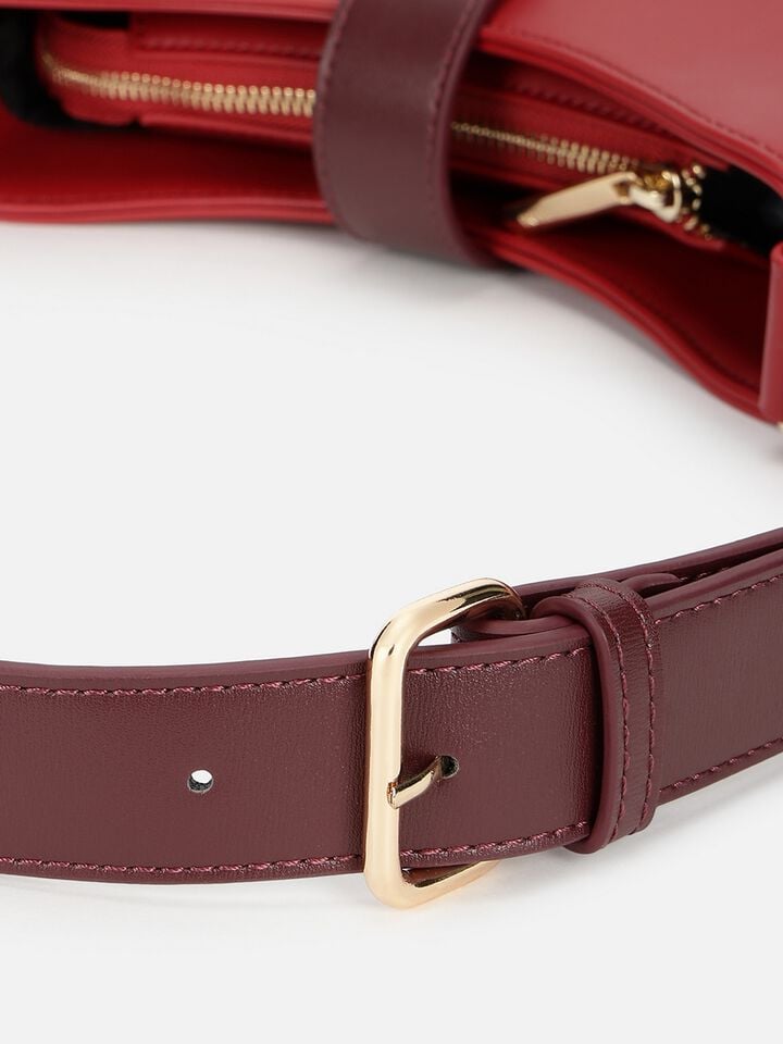 Adeline Shoulder Bag - Cherry