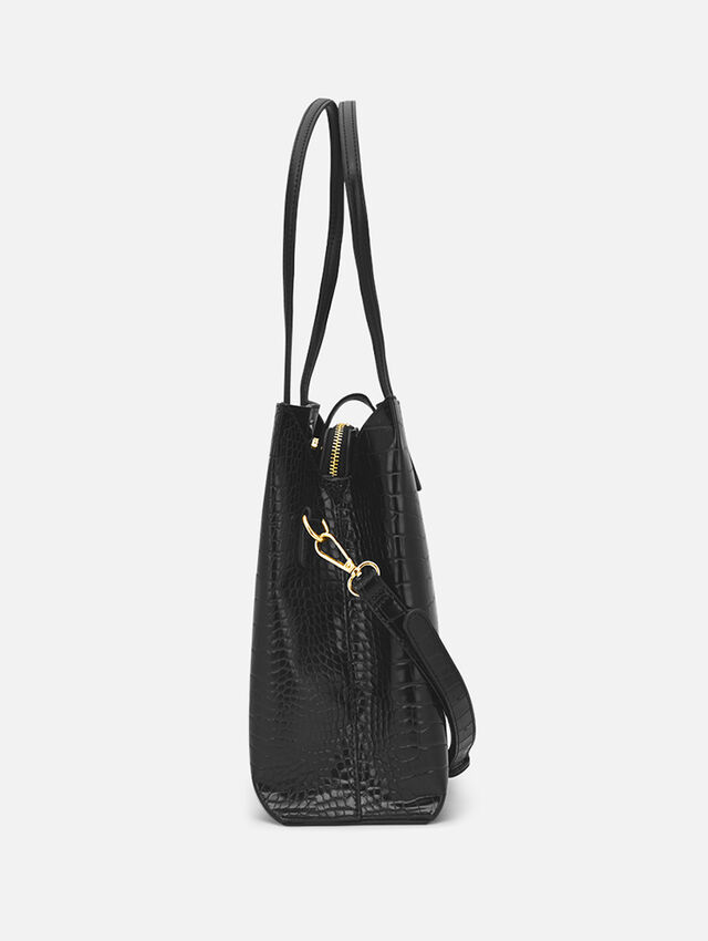 Classic Black Tote