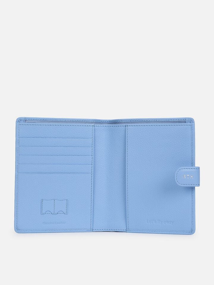 Meadows Atlas Passport Holder - Blue