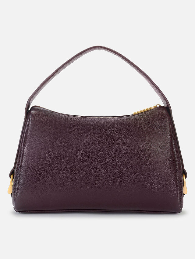 Loren Leather Handheld - Plum