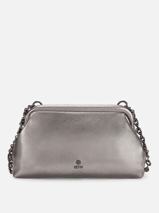 Tiana Clutch - Silver