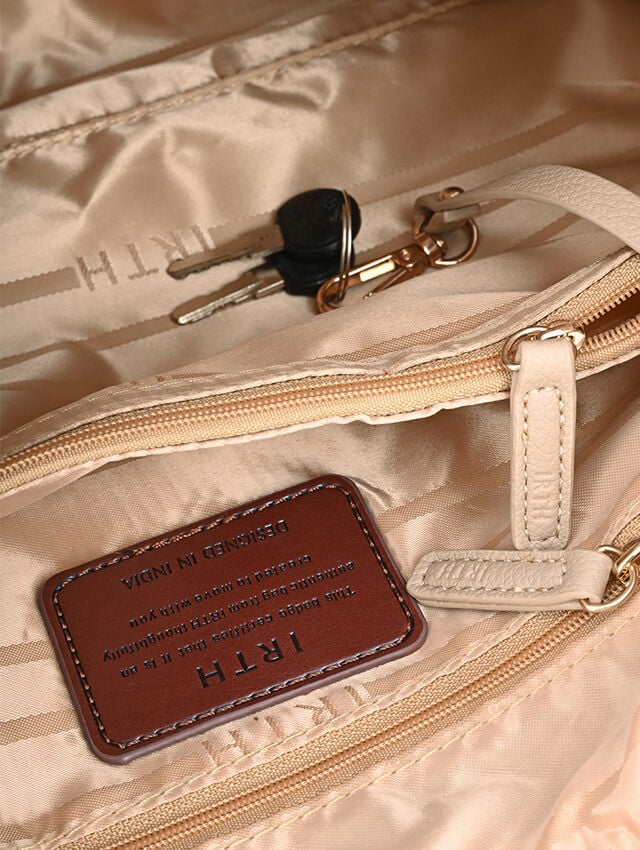 Beige Shoulder Bag