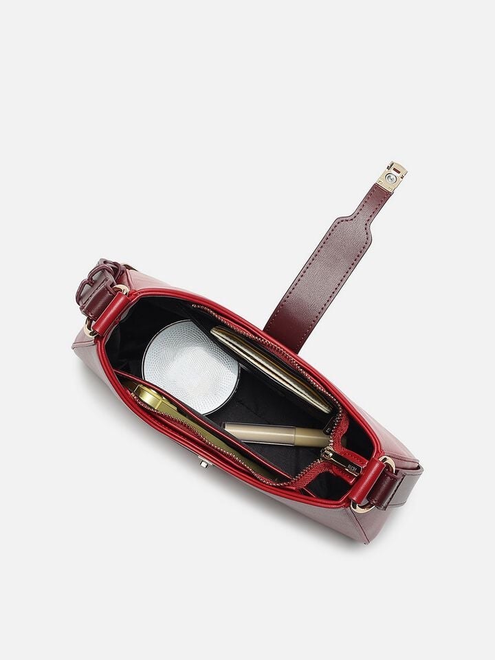 Adeline Shoulder Bag - Cherry