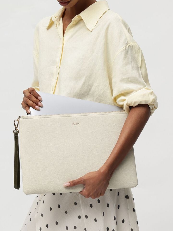 Sedona Laptop Sleeve - Off-White