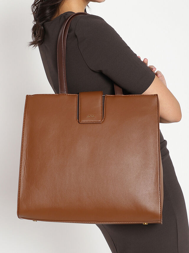 Sloane Work Bag - Tan
