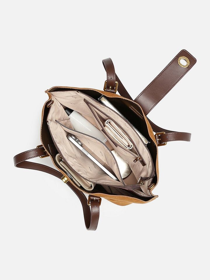 Maya Fawn Tote - Tan