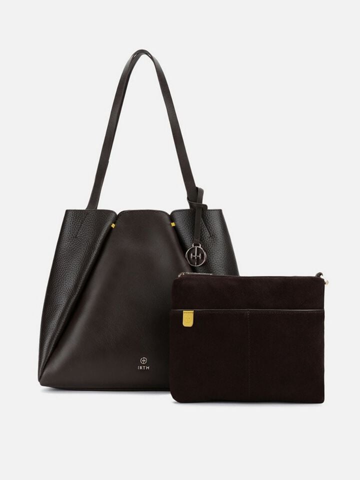 Lorelei Leather Shoulder Bag - Brown