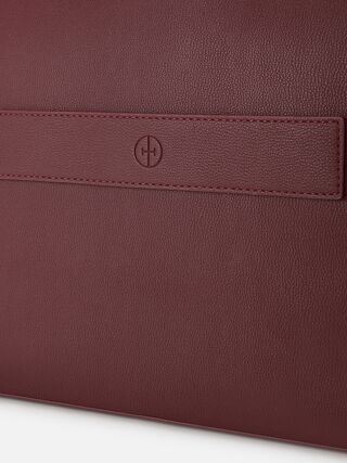 Noa Work Bag - Dark Cherry