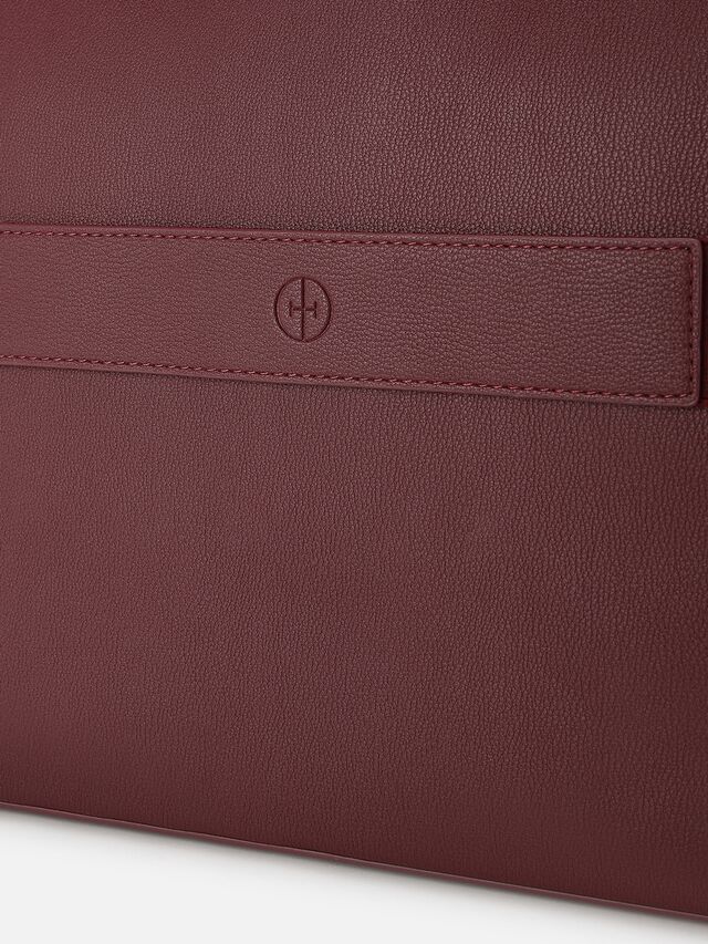 Noa Work Bag - Dark Cherry