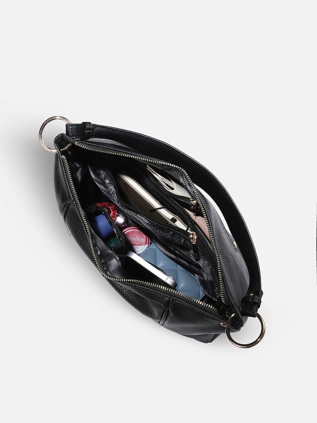 Quinn Shoulder Bag - Black