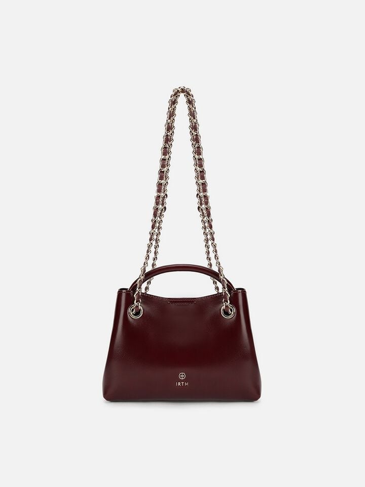 Shay Small Handheld - Dark Cherry