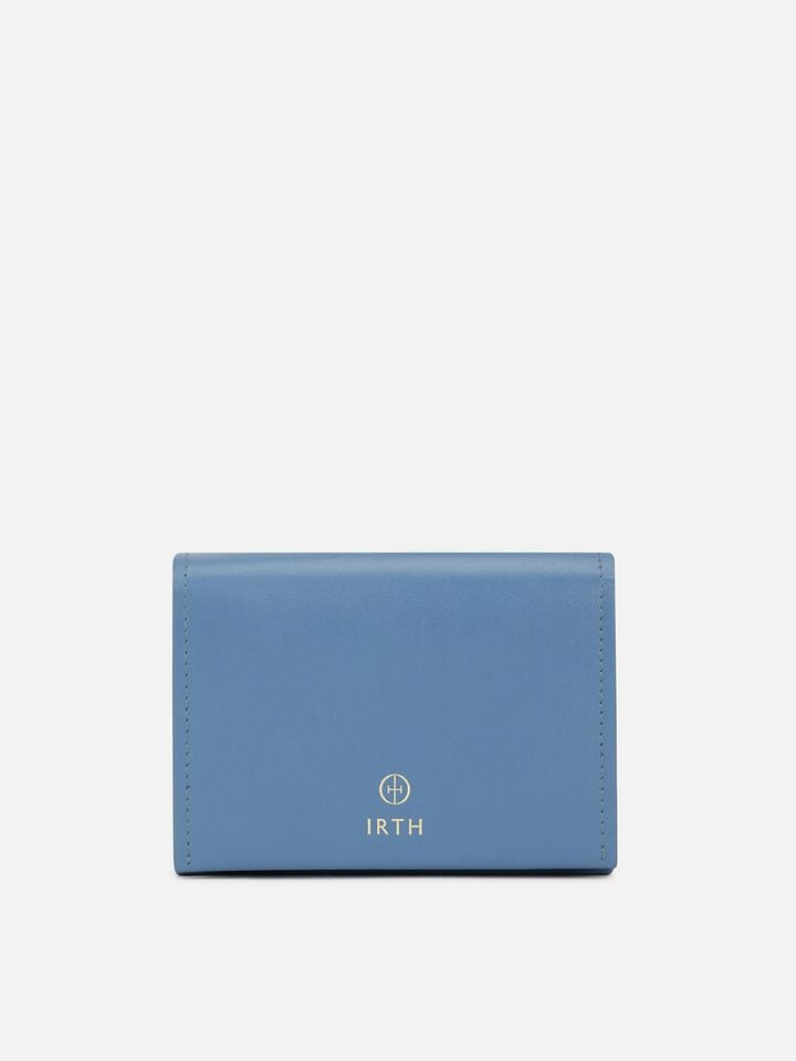 Parker Small Leather Wallet - Blue