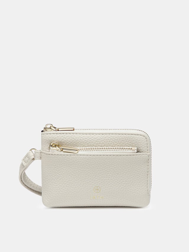Kira Wristlet Wallet - Off-White