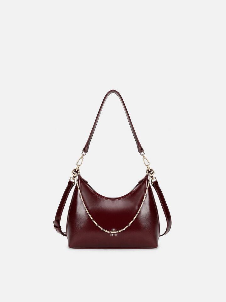 Suzette Shoulder Bag - Dark Cherry