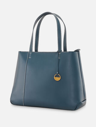 Zoe Navy Tote
