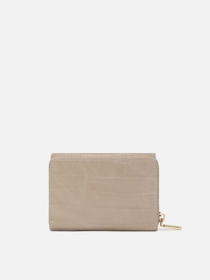 Odele Croco Wallet - Beige