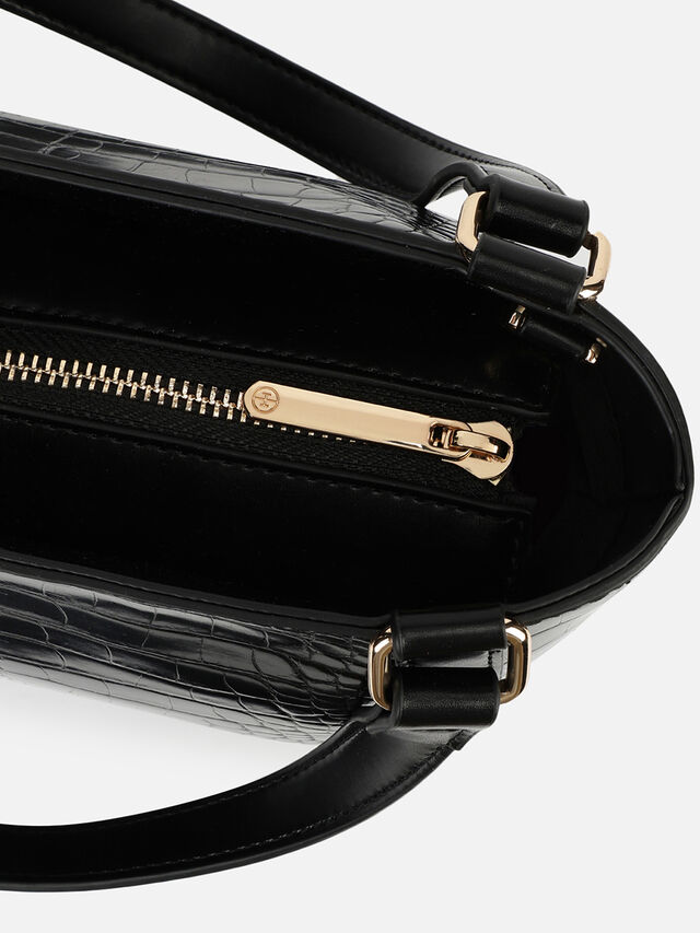 Maren Croco Handheld - Black
